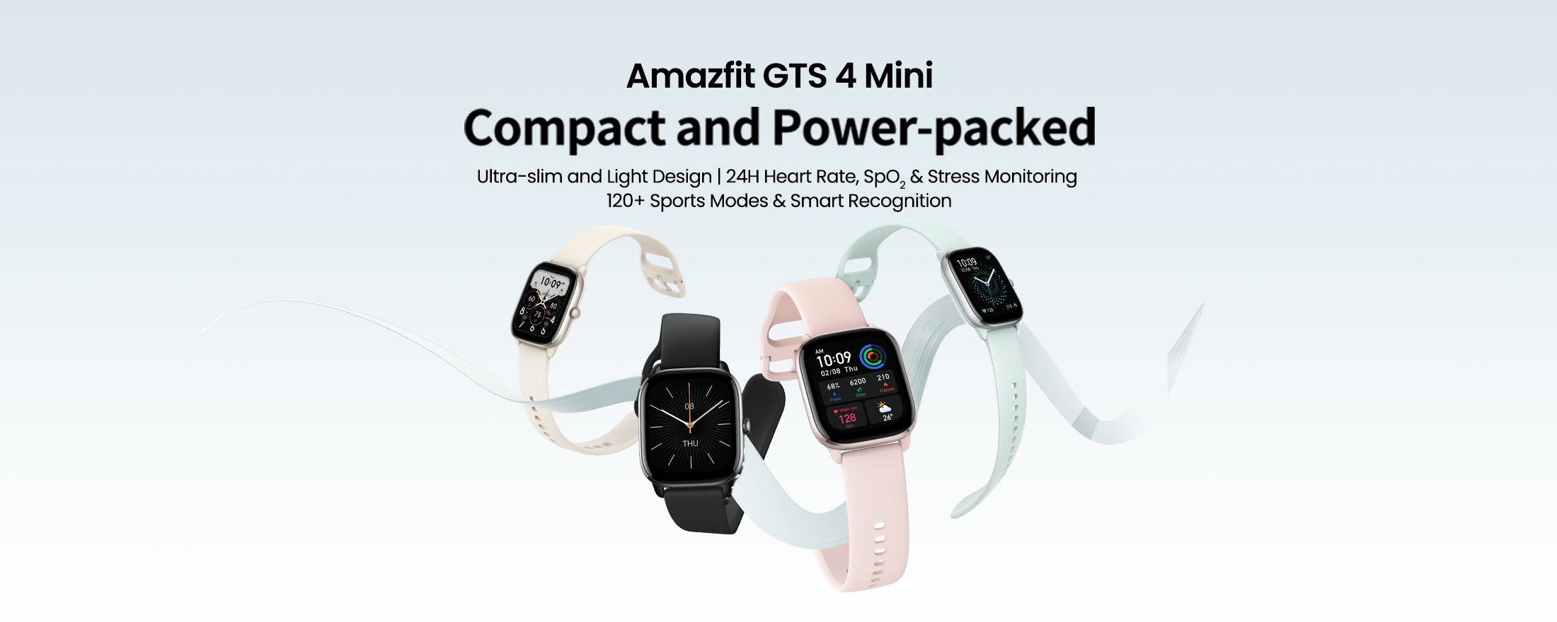 Amazfit GTS Mini Smart Watch Midnight Black