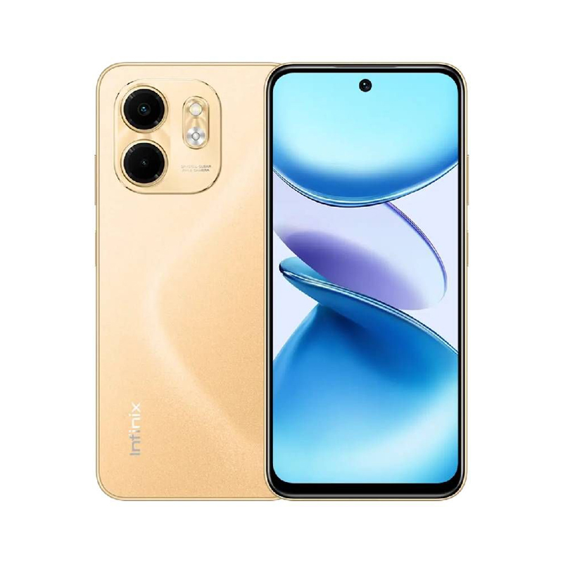 infinix smart9 4GB 128GB 黄色系新品未開封 Infinix Smart 9 (4GB RAM + 128GB Memory) - Sandstone Gold