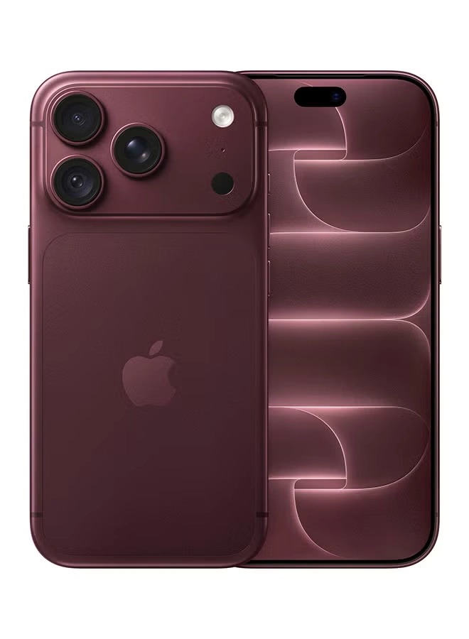 iPhone 18 Pro 5G Single SIM 12GB RAM 512GB - Burgundy