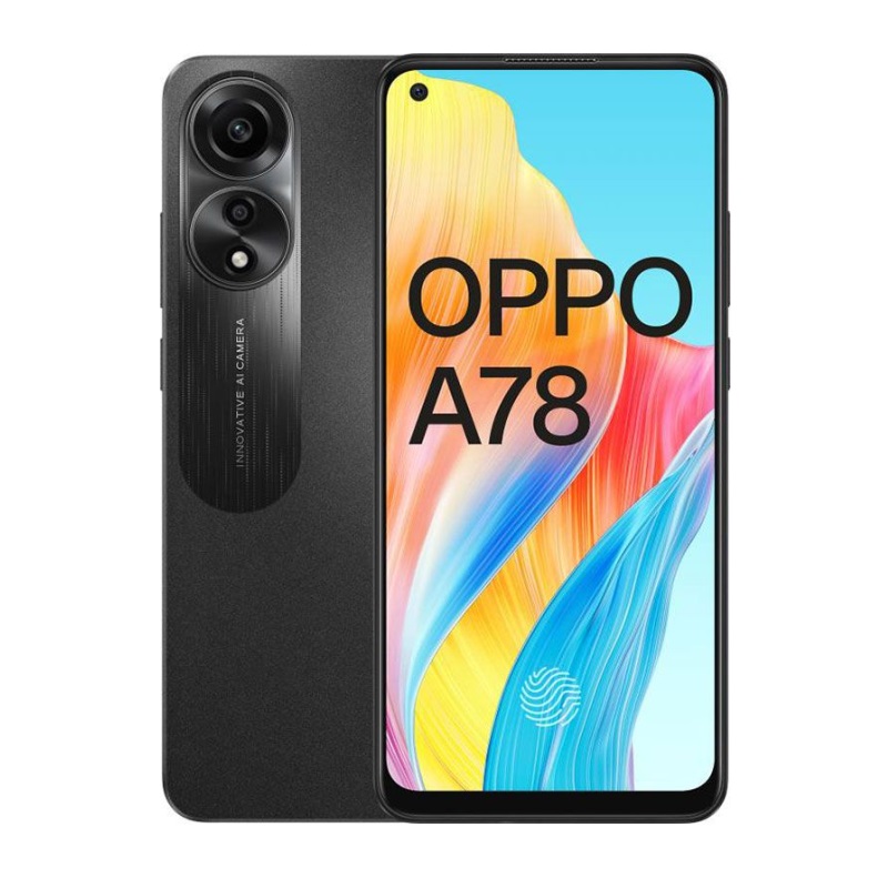 OPPO A78 256GB 美品 Oppo A78 8GB Ram 256GB - Mist Black