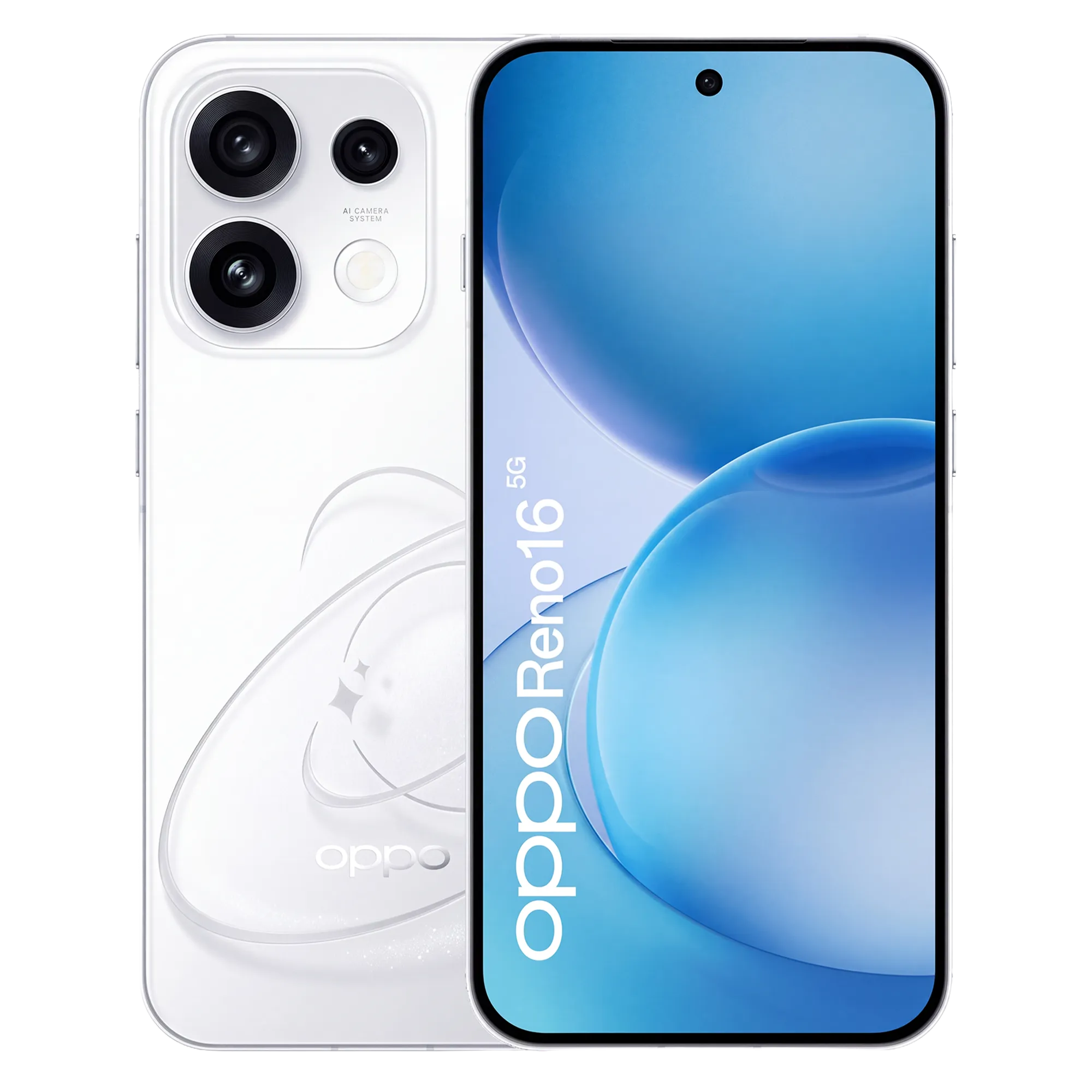 Oppo Reno 16 5G 12GB RAM 256GB - Pop White