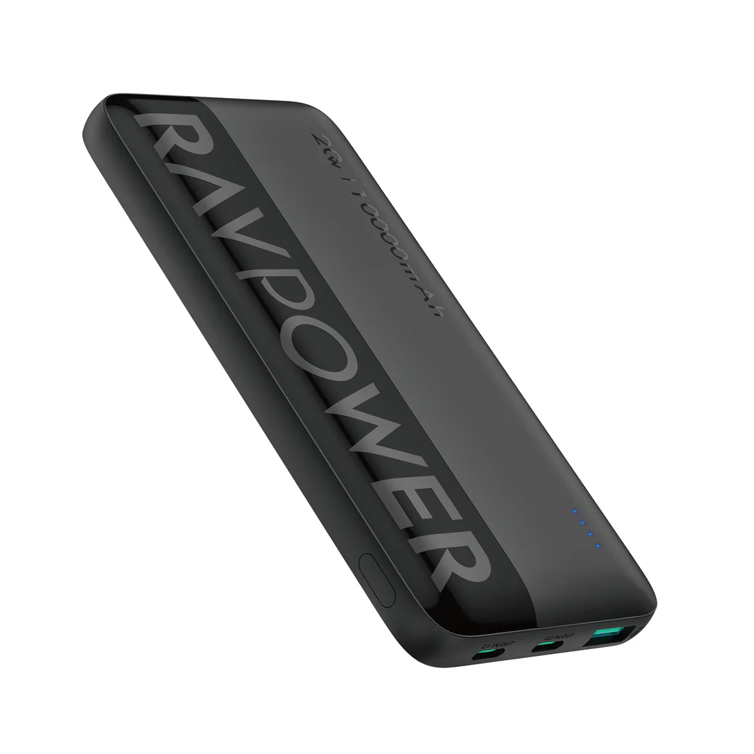 RavPower Power Bank 10,000mah 20W PD Pioneer - Black | PB1228