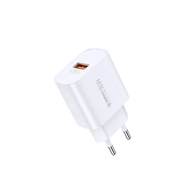Remax Wall Charger 18W Fast Charger - White | RP-U119 EU Remax Wall Charger 18W Fast Charger - White | RP-U119 EU