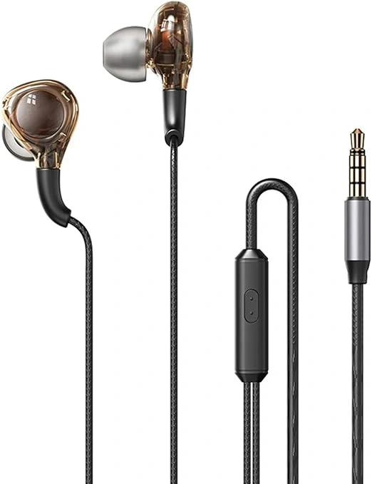 Remax Wired Earphone 3.5mm 1.2 Meter - Black | RM-670