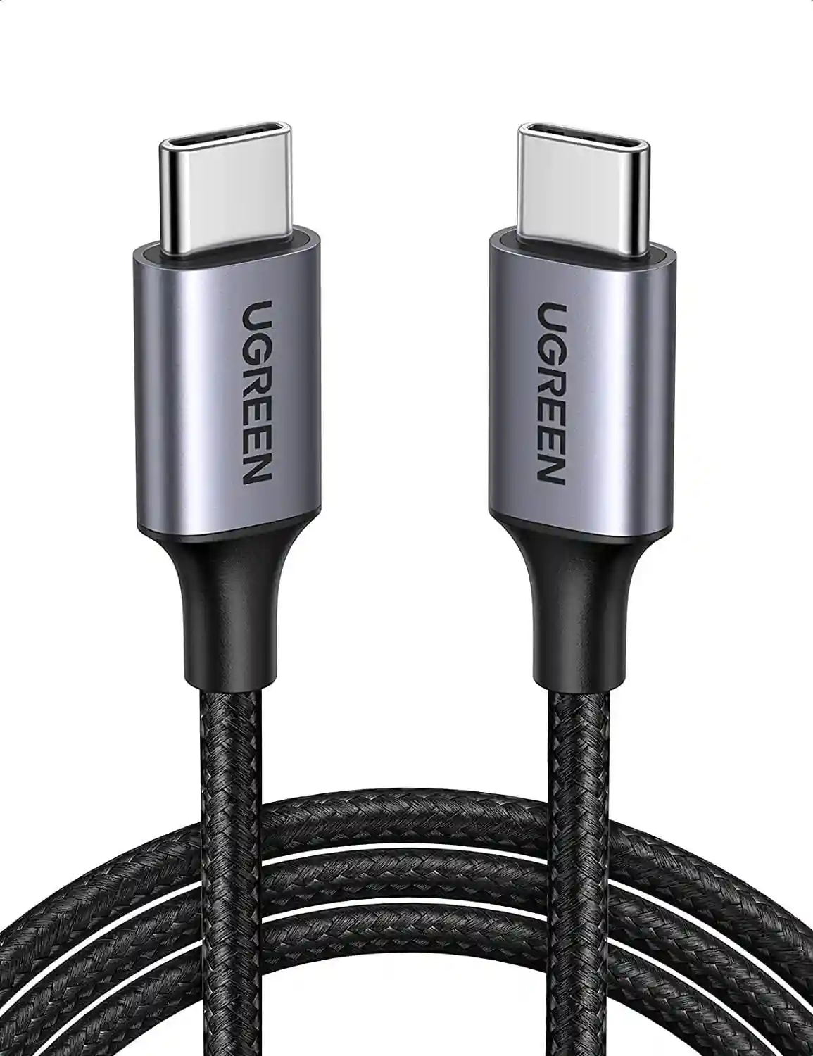 Ugreen USB-C to USB-C Cable 60W Braided 2M - Black