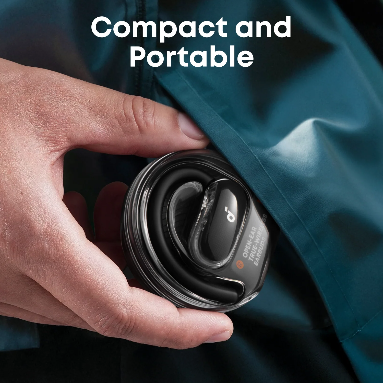 Anker Soundcore V40i Open-Ear Earbuds - White | A3878H21 Anker Soundcore V40i Open-Ear Earbuds - White | A3878H21
