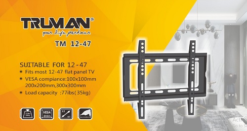 Truman Tv Bracket 12-47 Fixed