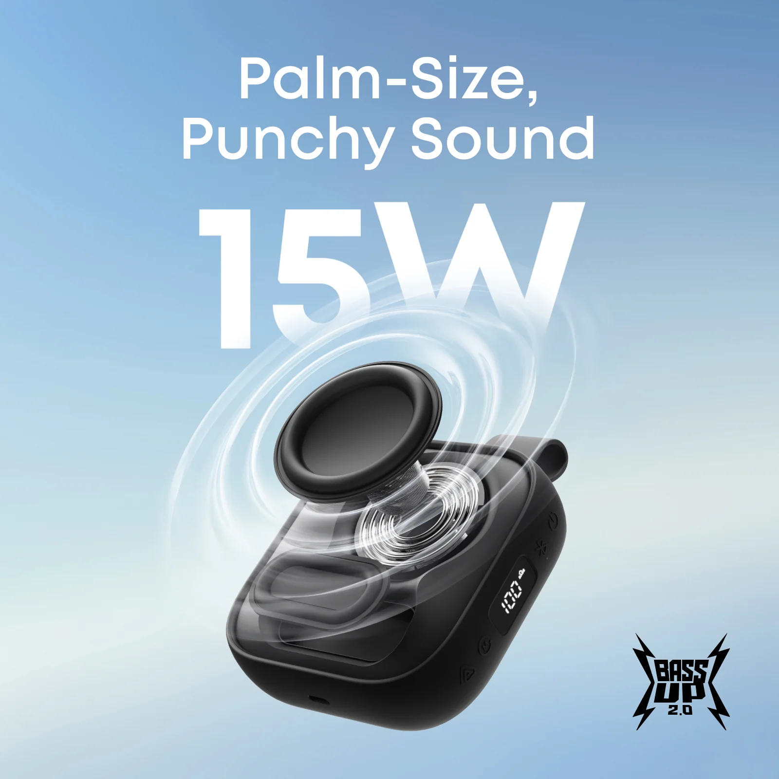 Anker Soundcore Boom Go 3i Portable Bluetooth Speaker - Black | D5103010