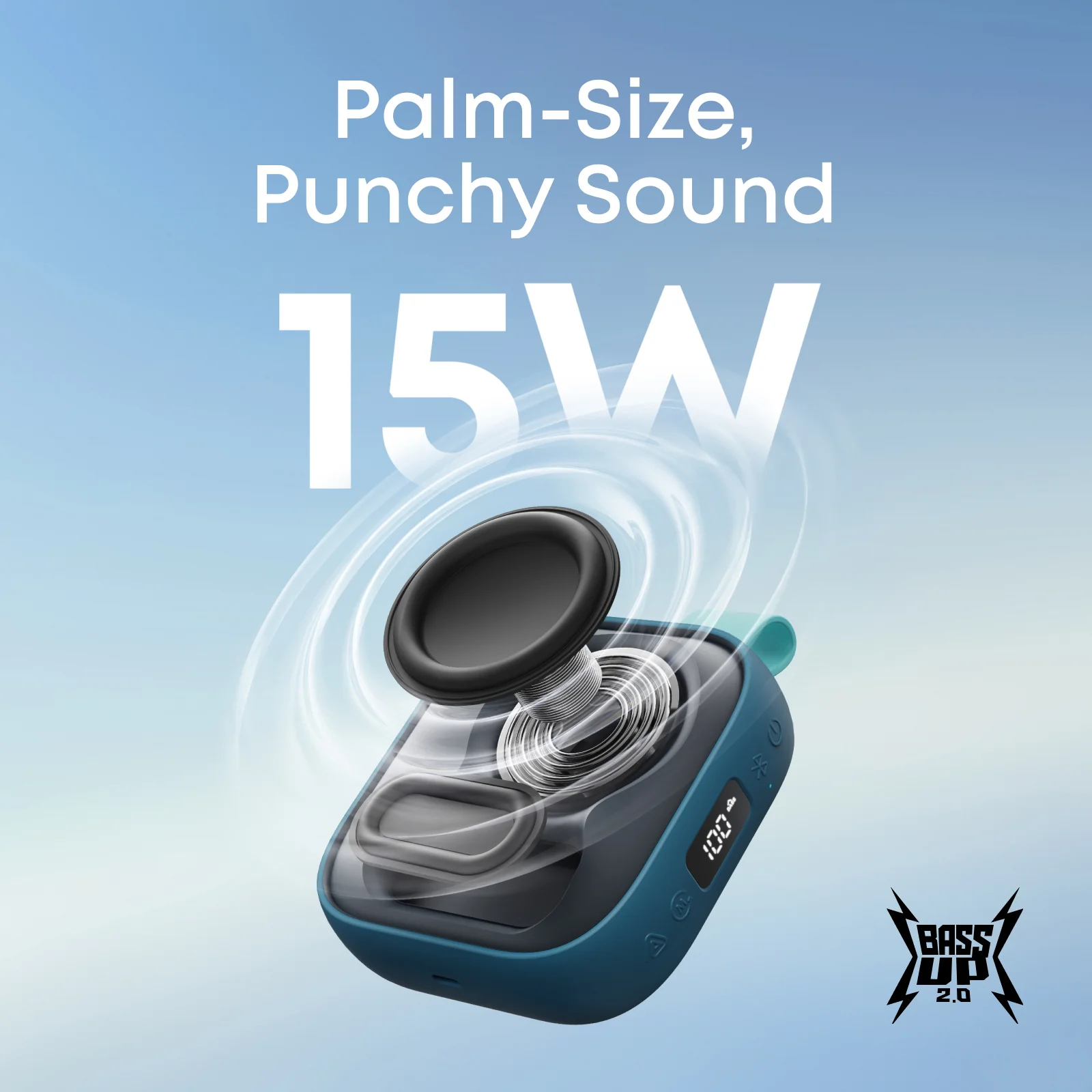 Anker Soundcore Boom Go 3i Portable Bluetooth Speaker - Blue | D5103030