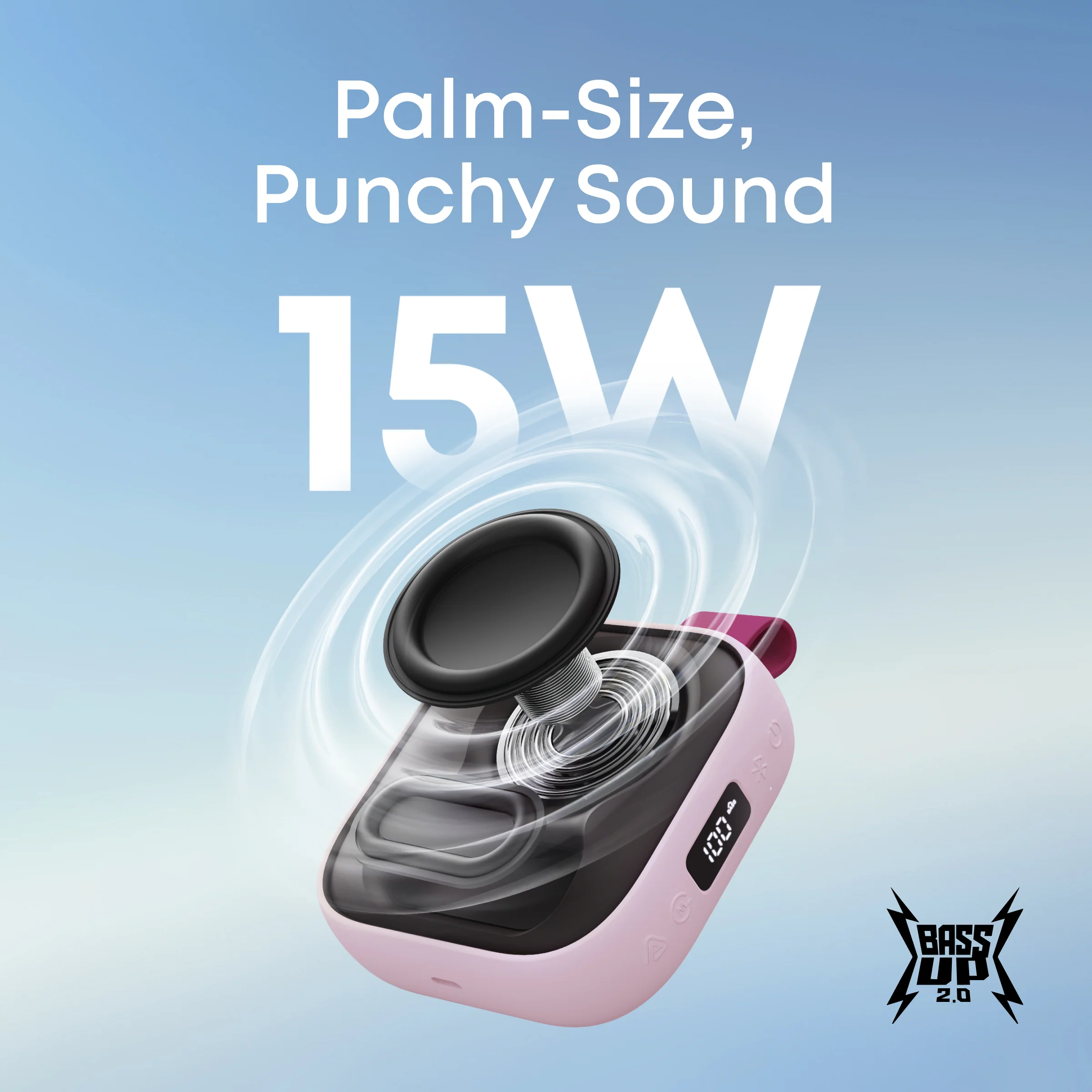 Anker Soundcore Boom Go 3i Portable Bluetooth Speaker - Pink | D5103050