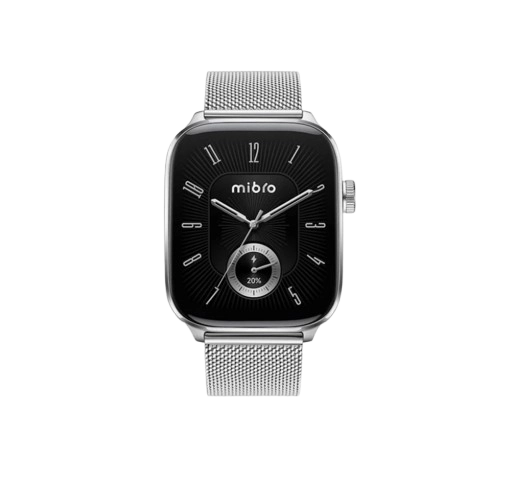 Mibro Smart Watch Fit 1.95 Inch AMOLED Crystal Clear - Silver