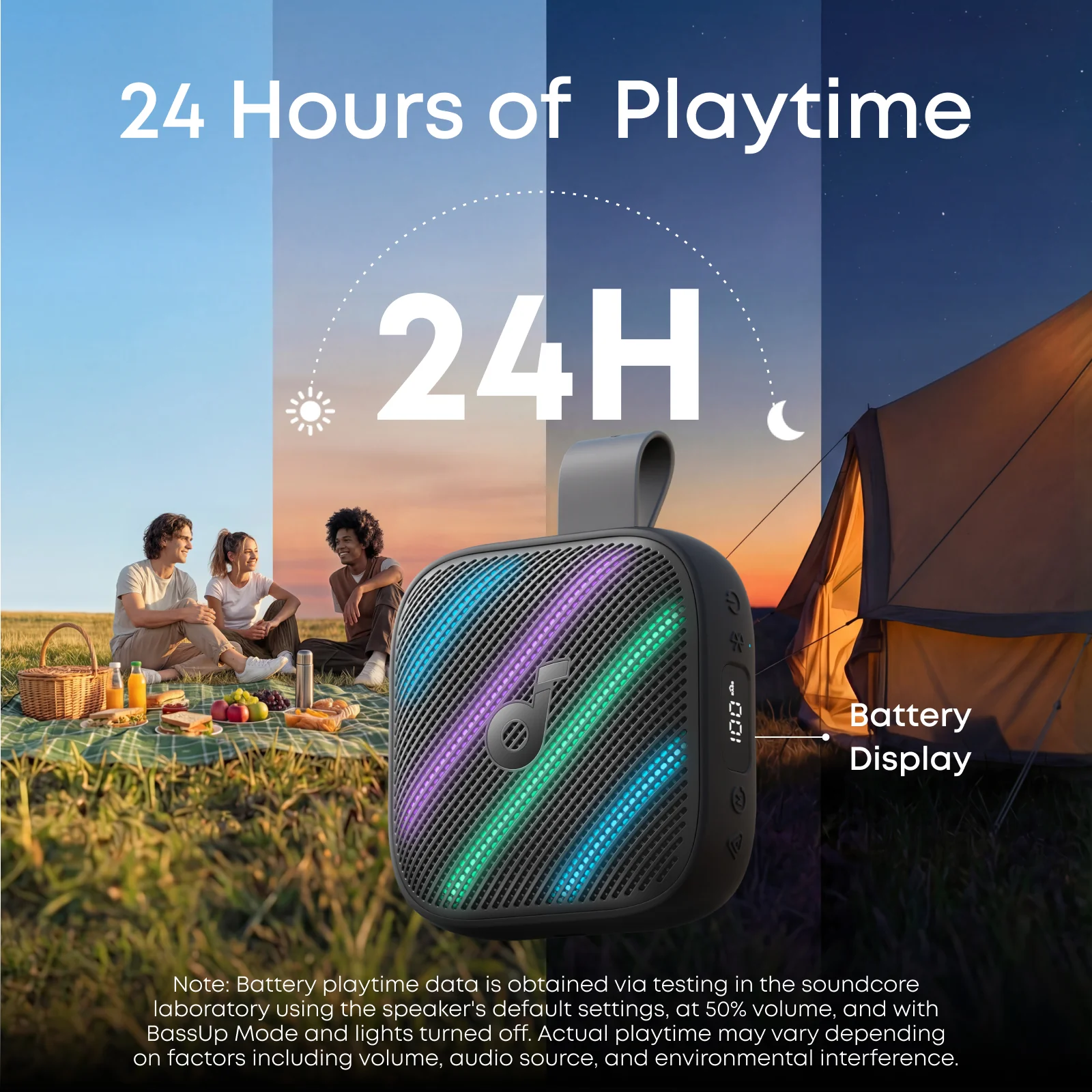 Anker Soundcore Boom Go 3i Portable Bluetooth Speaker - Black | D5103010 Anker Soundcore Boom Go 3i Portable Bluetooth Speaker - Black | D5103010
