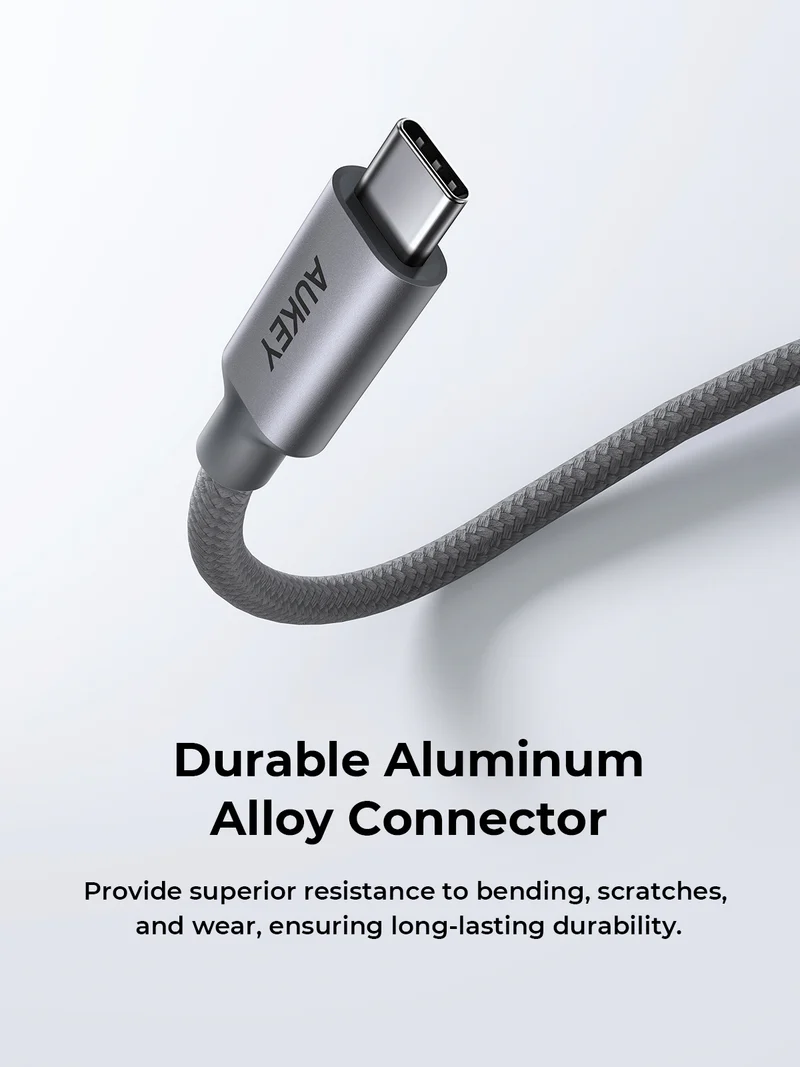 أوكي محول USB-C إلى Ethernet - رمادي أوكي محول USB-C إلى Ethernet - رمادي