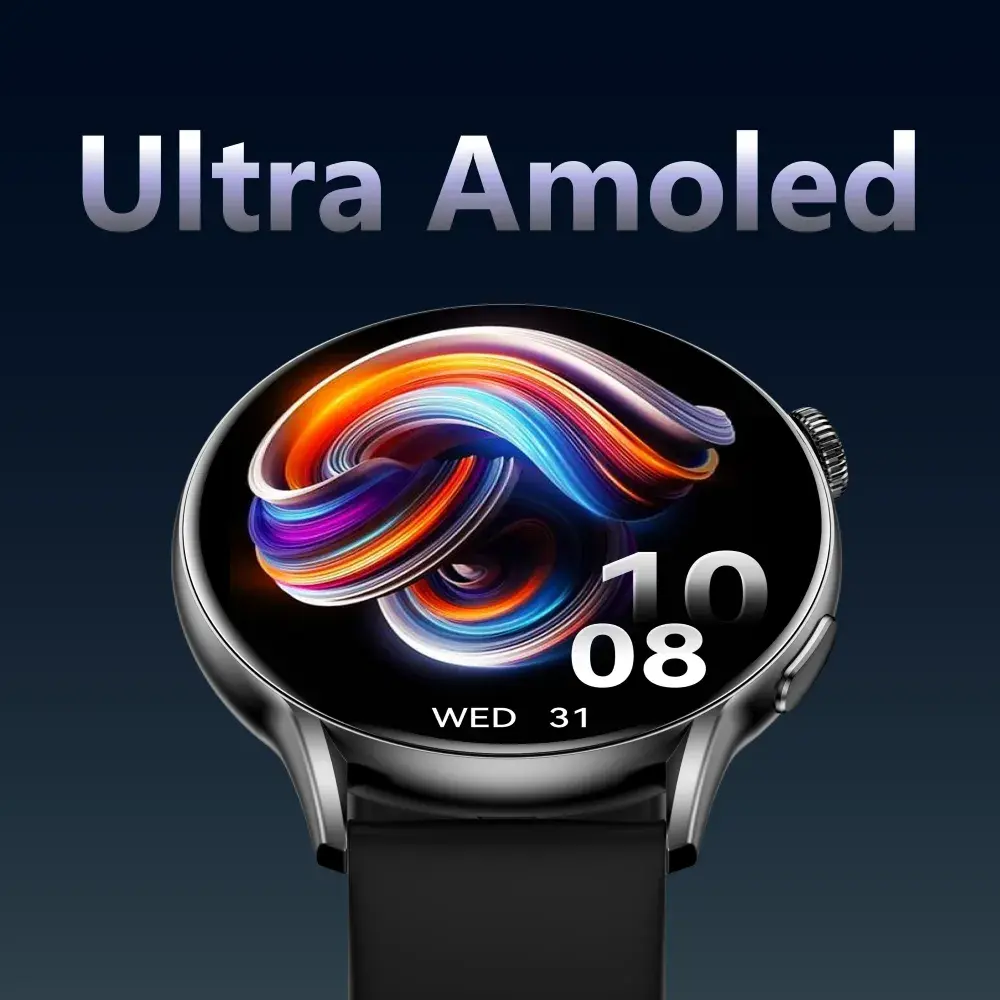 كاردو X أوربت ساعة ذكية ، بشاشة AMOLED 1.6 بوصة ، فضي كاردو X أوربت ساعة ذكية ، بشاشة AMOLED 1.6 بوصة ، فضي