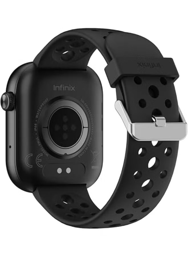 Infinix Smart Watch H4 2.04 Inch AMOLED - Black | XW4L