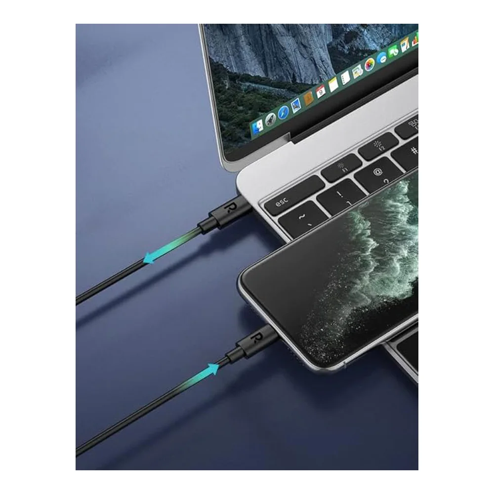 RavPower USB-C to USB-C Cable 100W - Black | RP-CB1047