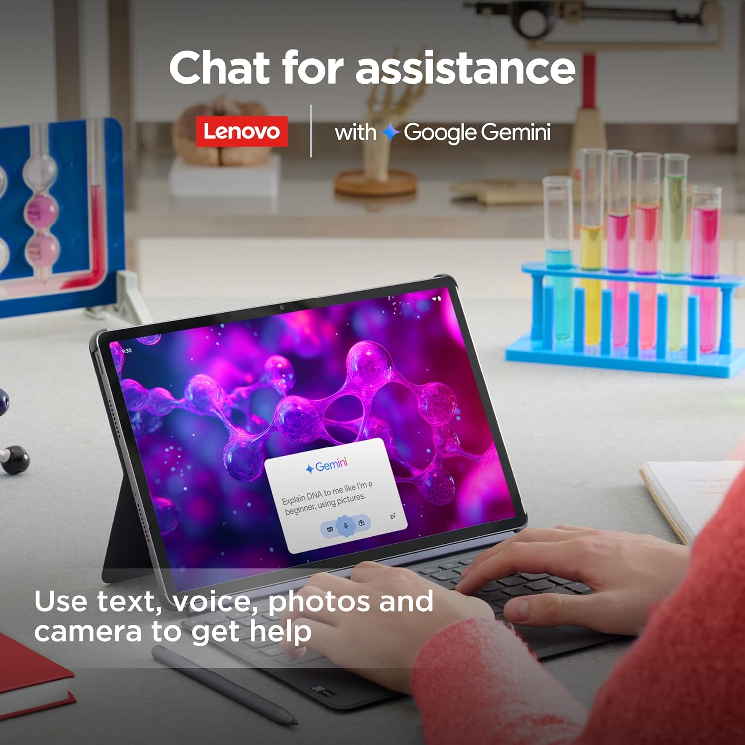 Tablette Lenovo Idea Tab 11" – 8Go RAM, 256Go, 5G/Wi-Fi, Stylet Inclus, MediaTek (neuf)