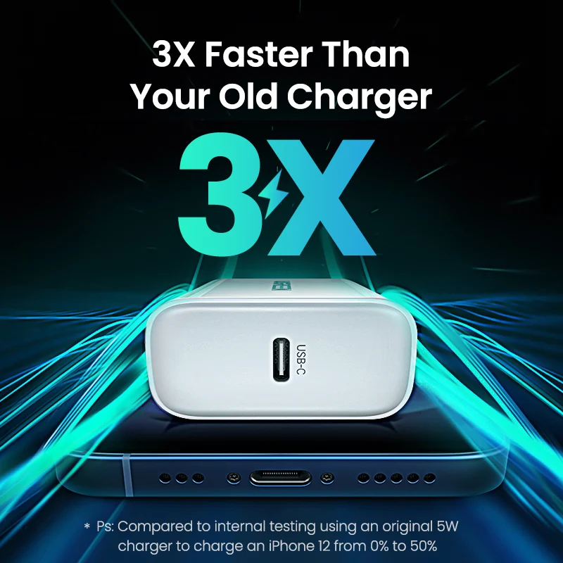 Ugreen Wall Charger 20W PD - White Ugreen Wall Charger 20W PD - White