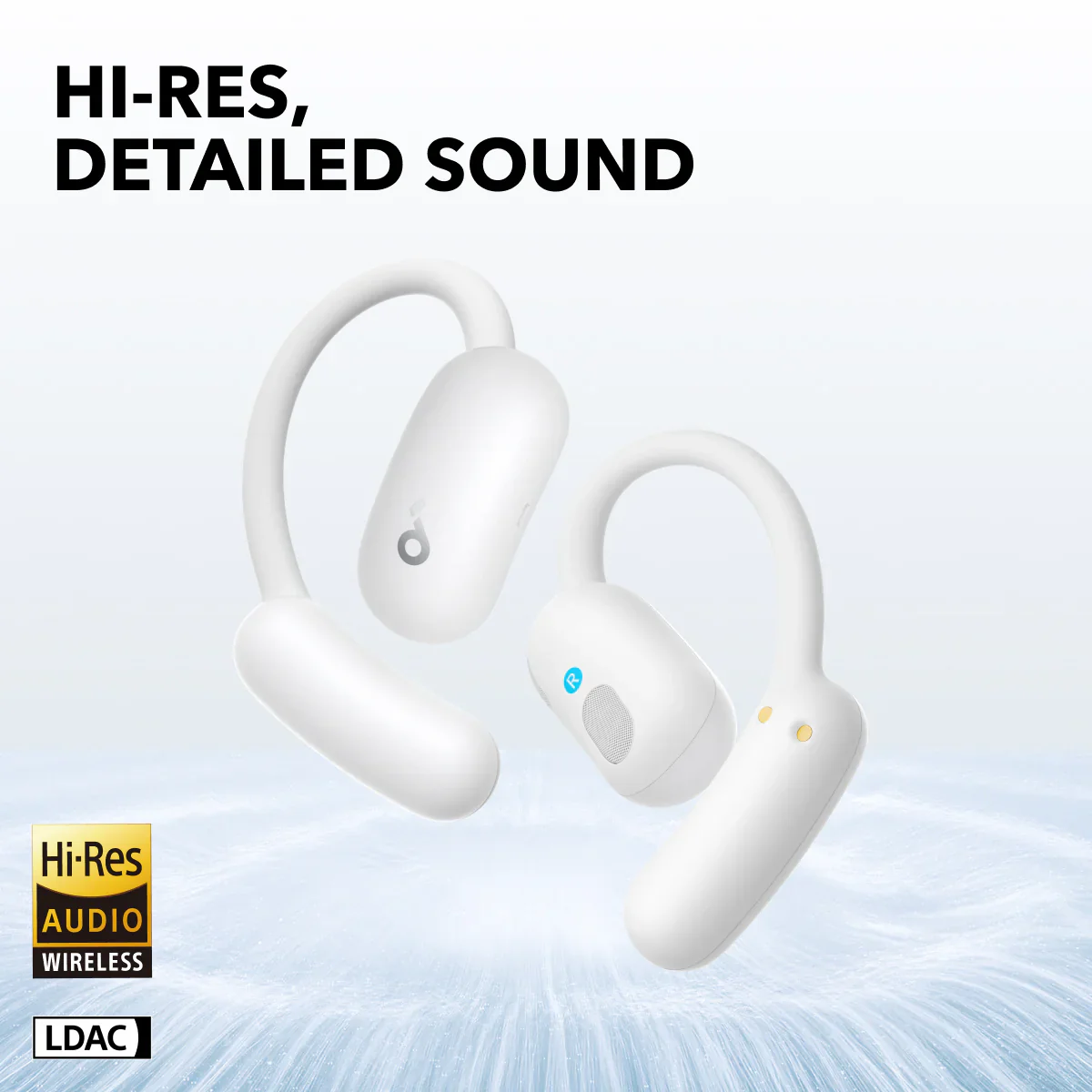 Anker Soundcore AeroFit 2 Open-Ear Earbuds - White