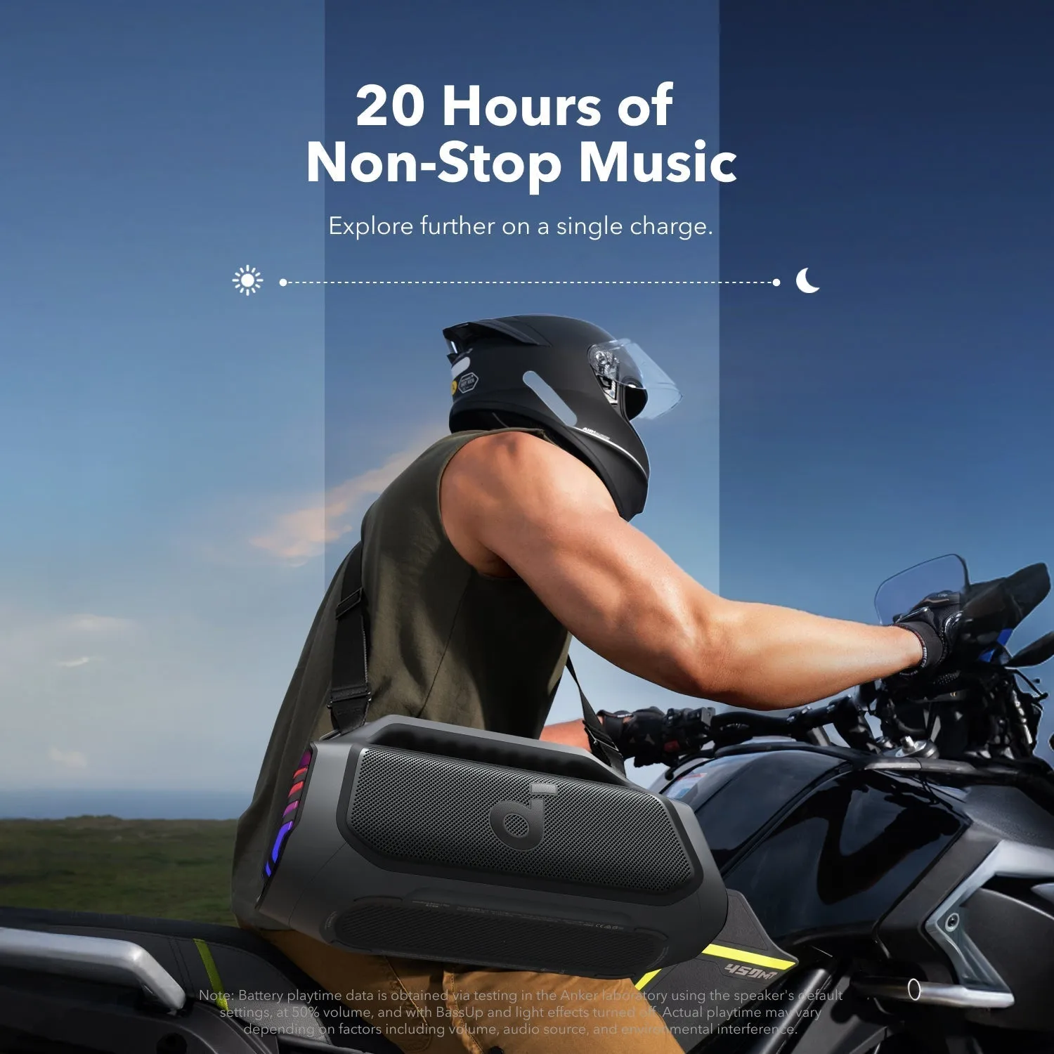 Anker Soundcore Boom 2 Plus 140W Portable Bluetooth Speaker - Black | A3134011 Anker Soundcore Boom 2 Plus 140W Portable Bluetooth Speaker - Black | A3134011