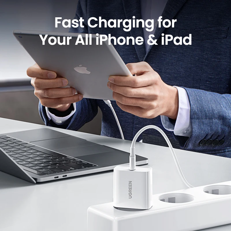 Ugreen Wall Charger 20W PD - White Ugreen Wall Charger 20W PD - White