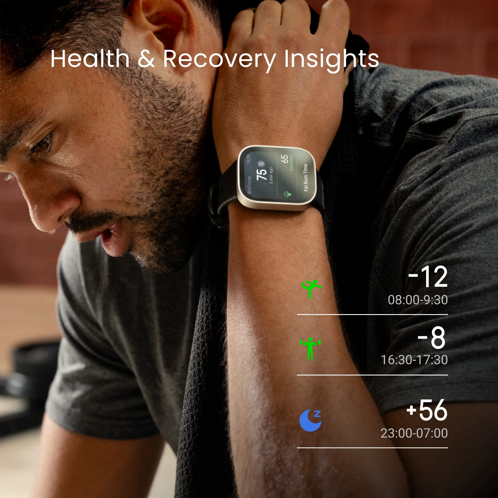 Amazfit Bip Max Smart Watch 2.07 Inch Amoled - Silver