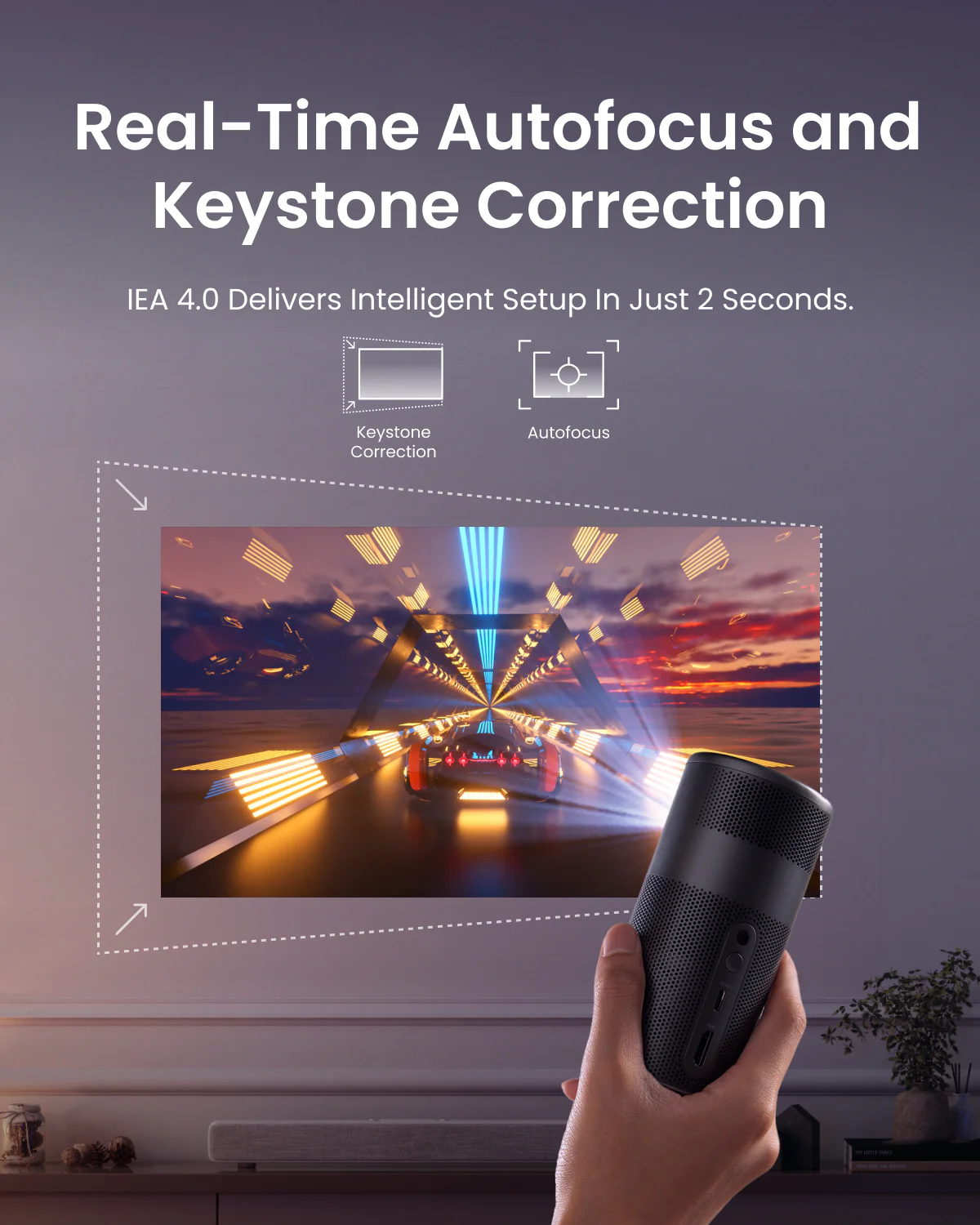 Anker Nebula Capsule Air Projector - Black | D4112211 | Etisal Store