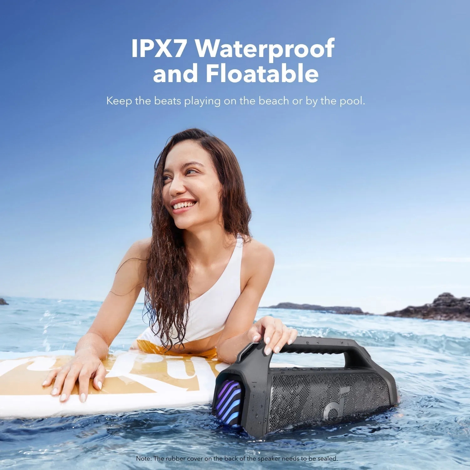 Anker Soundcore Boom 2 Plus 140W Portable Bluetooth Speaker - Black | A3134011 Anker Soundcore Boom 2 Plus 140W Portable Bluetooth Speaker - Black | A3134011