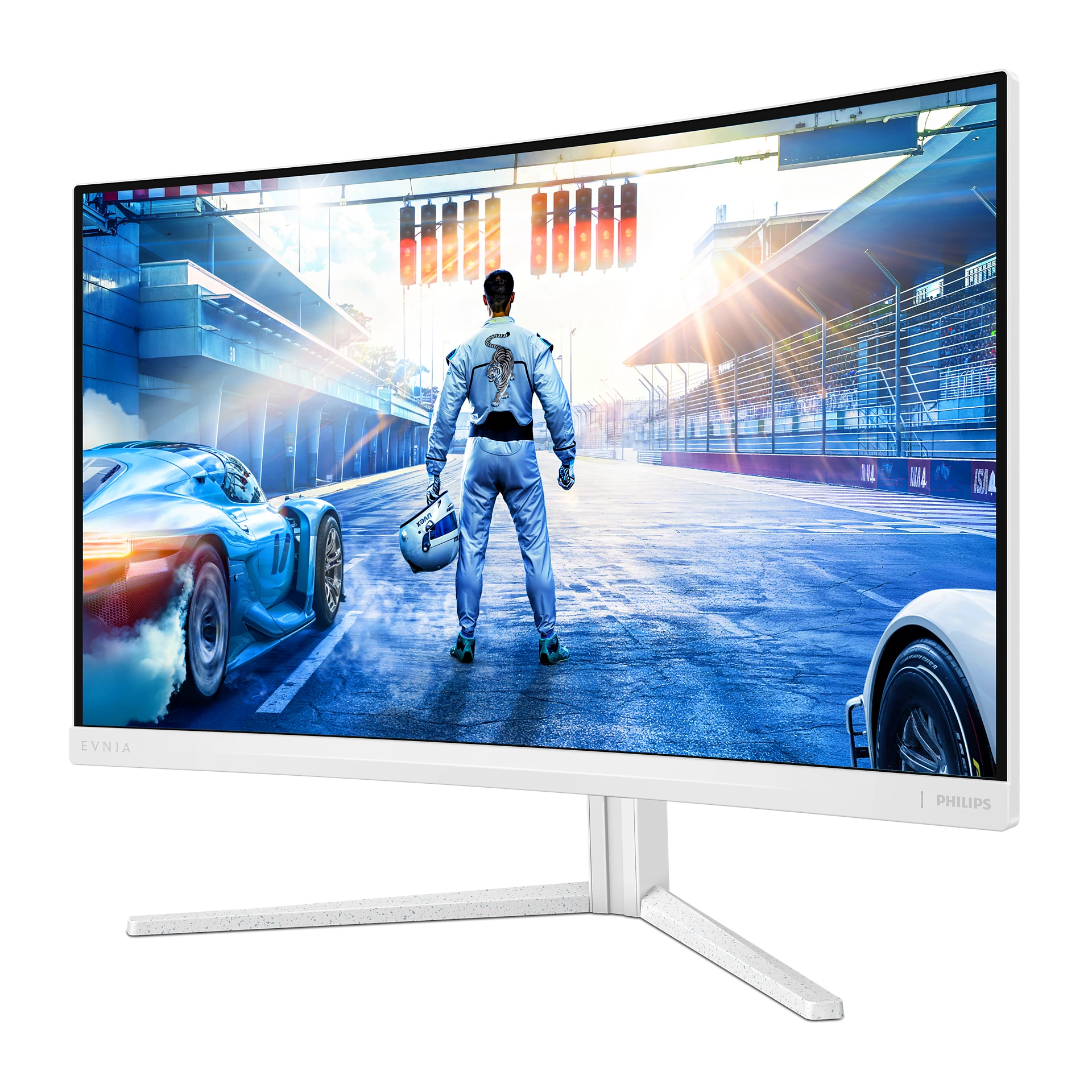 Philips Evnia Curved 27 Inch QHD 180Hz Gaming Monitor - White