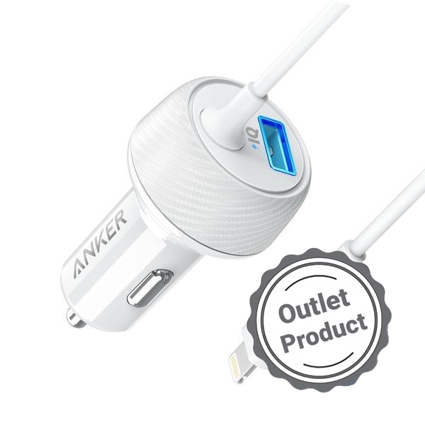 Anker PowerDrive Elite Ports car charger with Lightning Connector