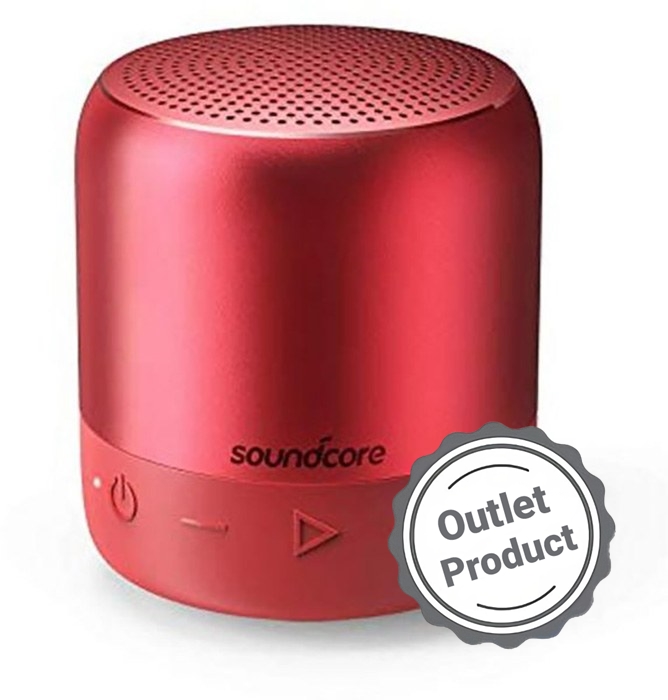 Anker SoundCore Mini Bluetooth Speaker Red - Main Image