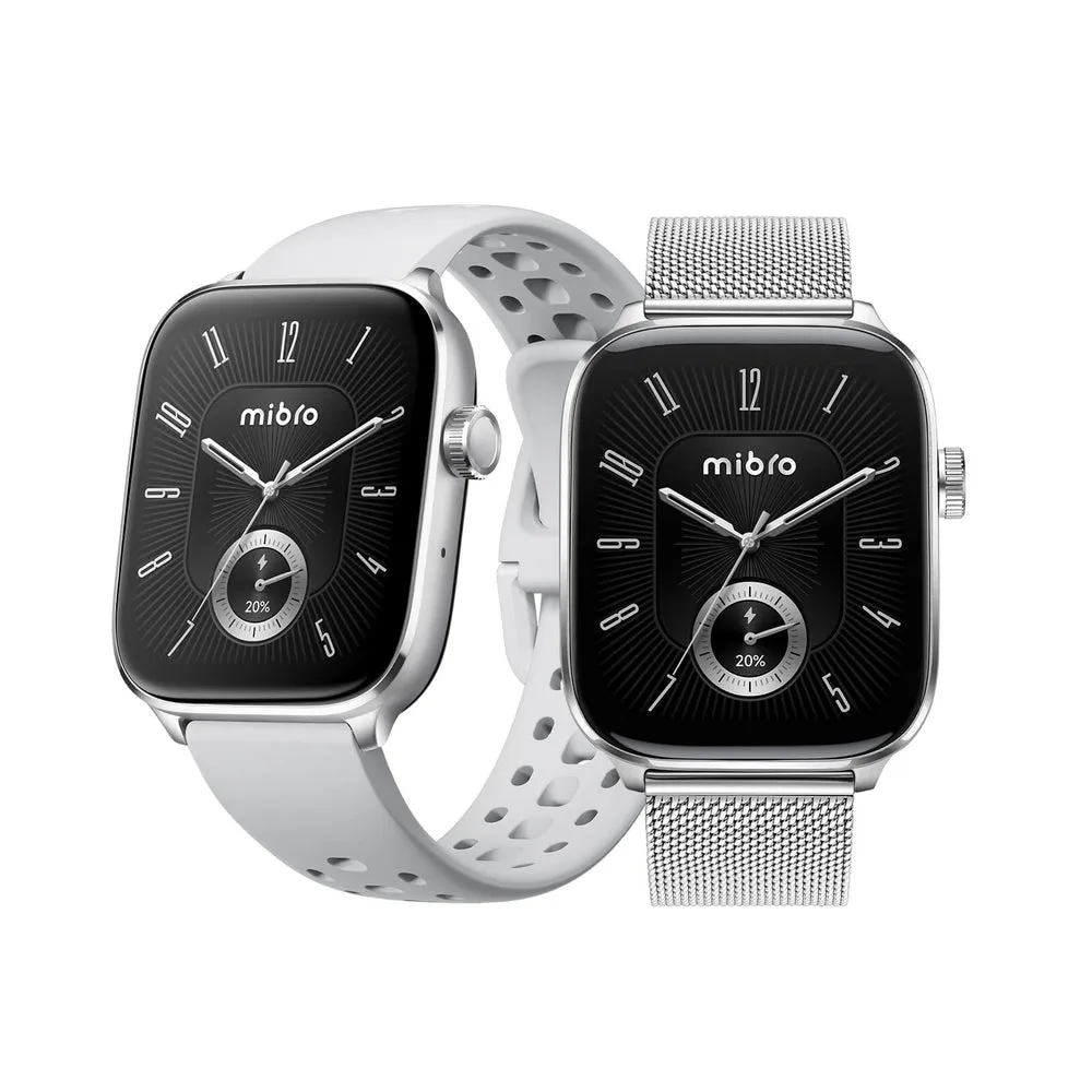 Mibro Smart Watch Fit 1.95 Inch AMOLED Crystal Clear - Dark Gray