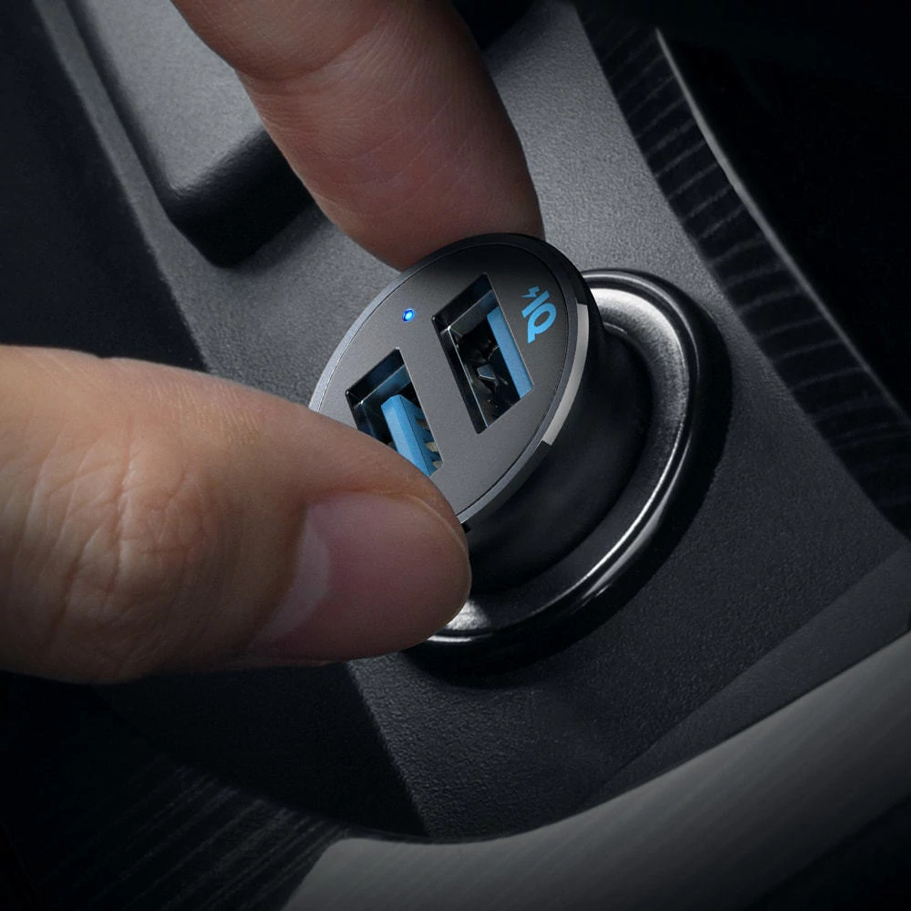 Anker PowerDrive II Alloy, Black Anker PowerDrive II Alloy, Black