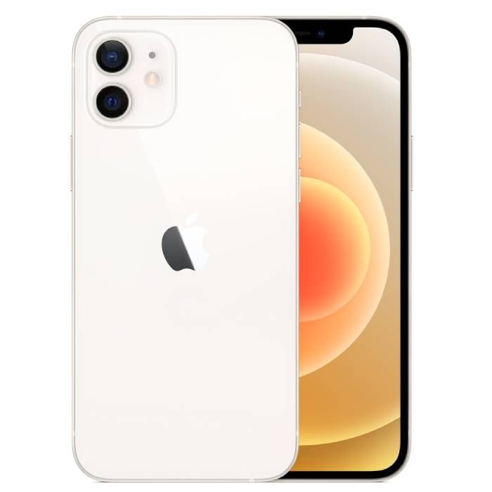 Apple iPhone 12 128GBホワイト Apple iPhone 12 64GB, 5G, White | Etisal Store