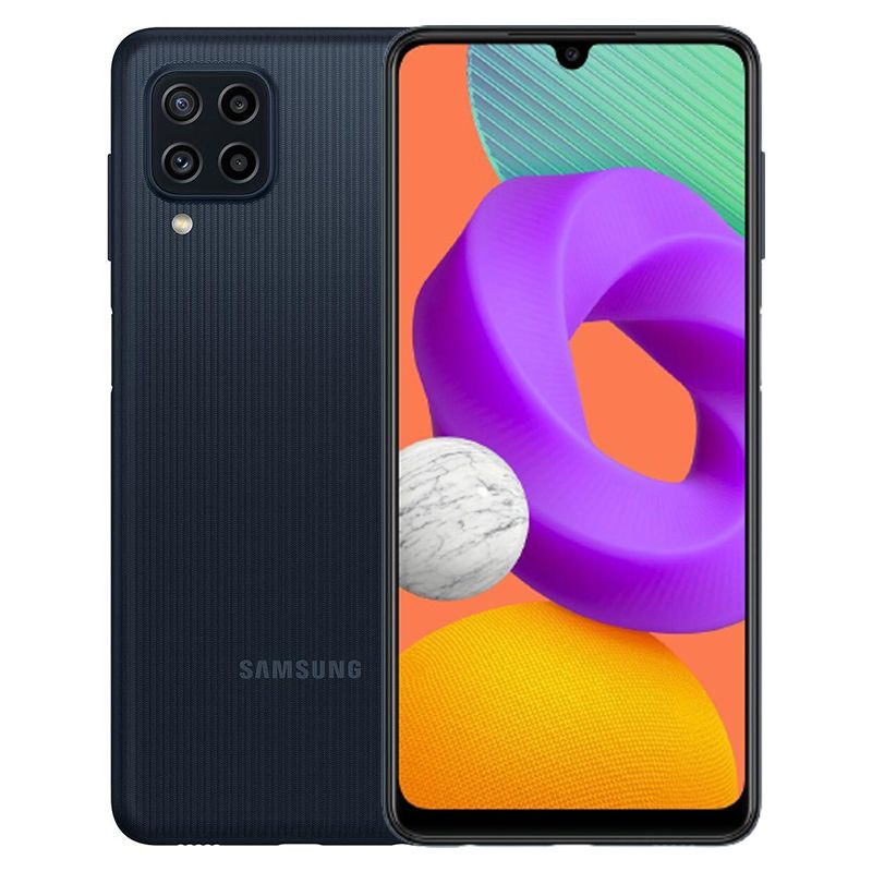 Samsung Galaxy M22 Mobile, 128GB internal storage 4GB RAM, Black