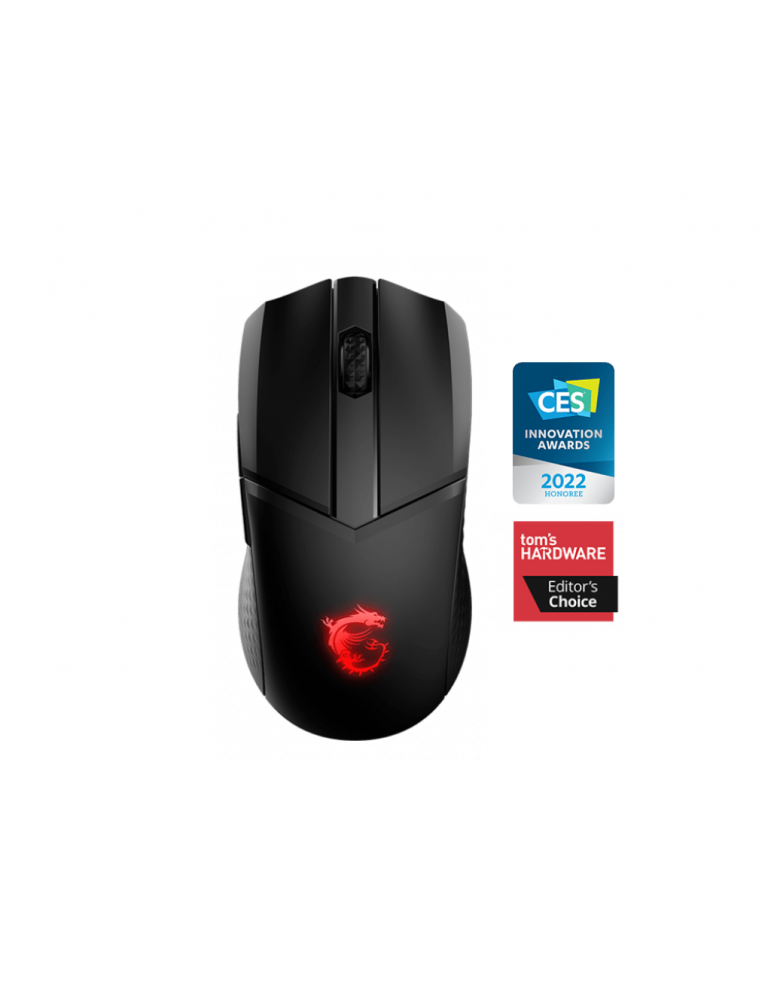 MSI Clutch GM41 LightWeight Wireless - Black