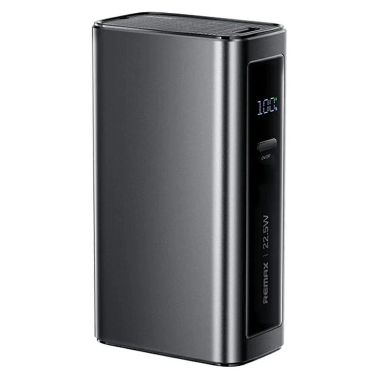 Remax Power Bank 10000mAh 22.5W Aluminum Alloy Fast Charging - Black | FP-12