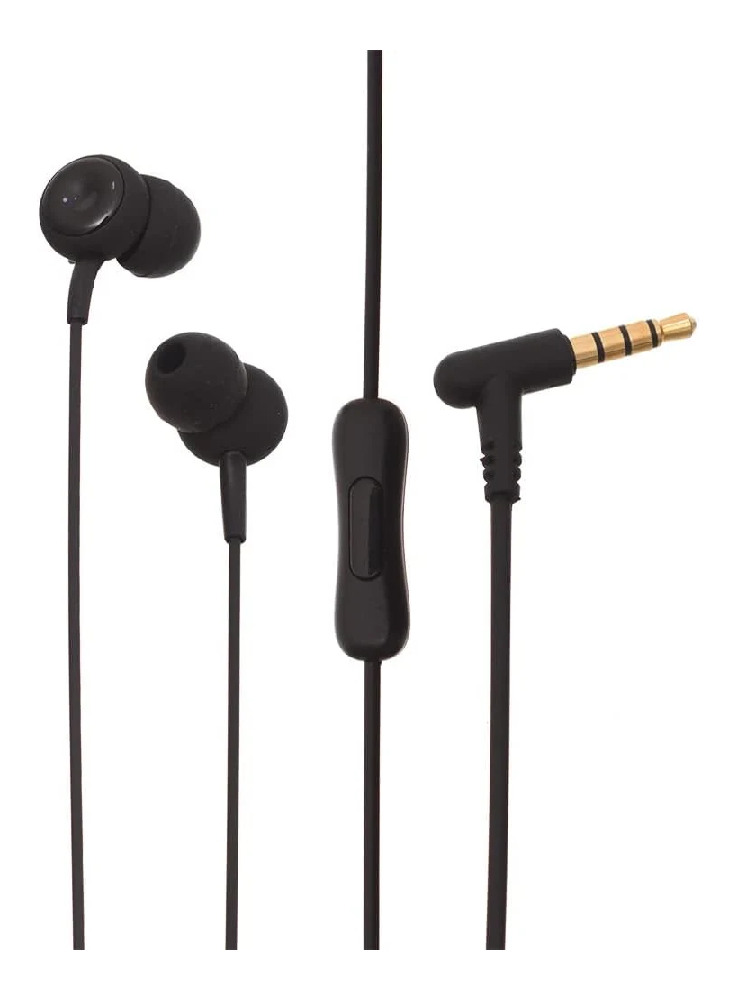 Remax Wired Earphone 3.5mm 1.2 Meter - Black | RM-510