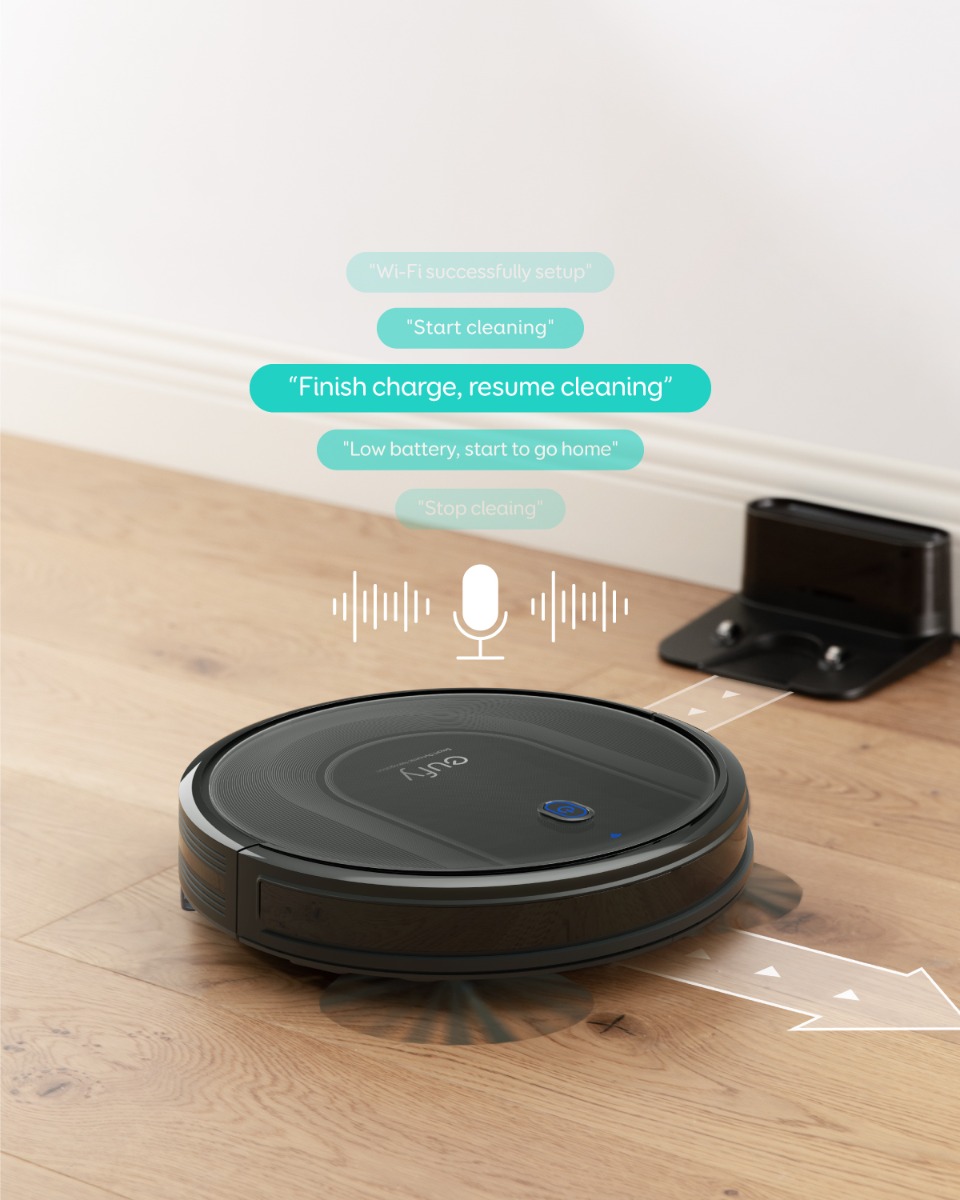 Eufy RoboVac G10 Hybrid vacuum cleaner, Black | Etisal Stores