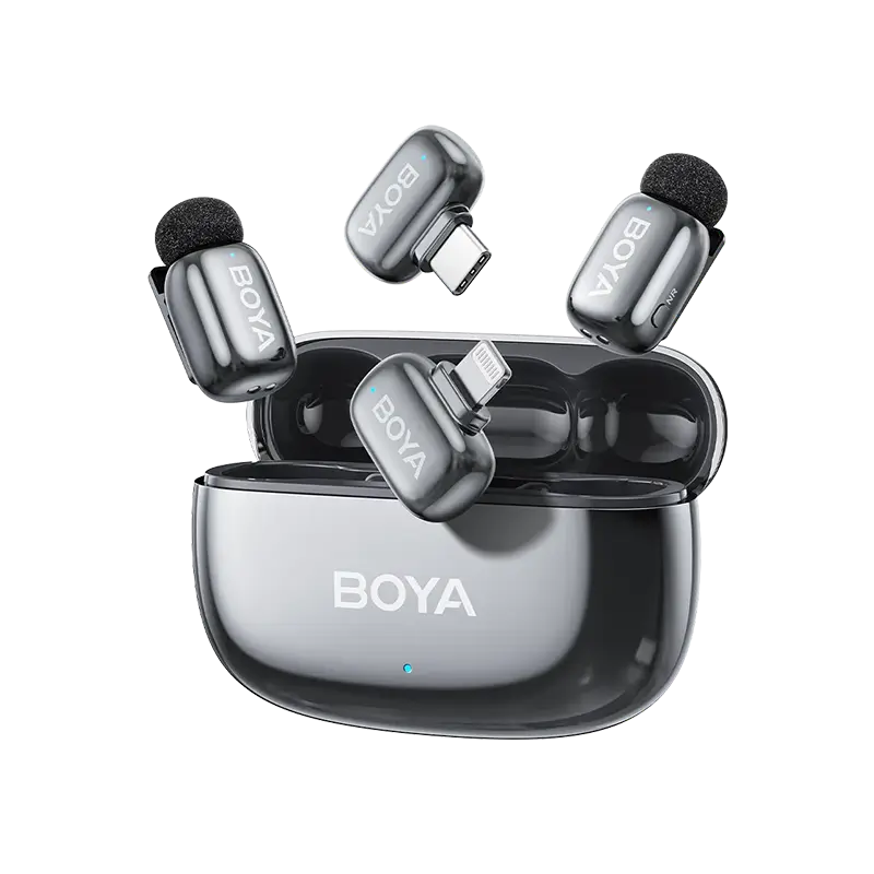 BOYA mini 2 Combo 2-01 "Silver"