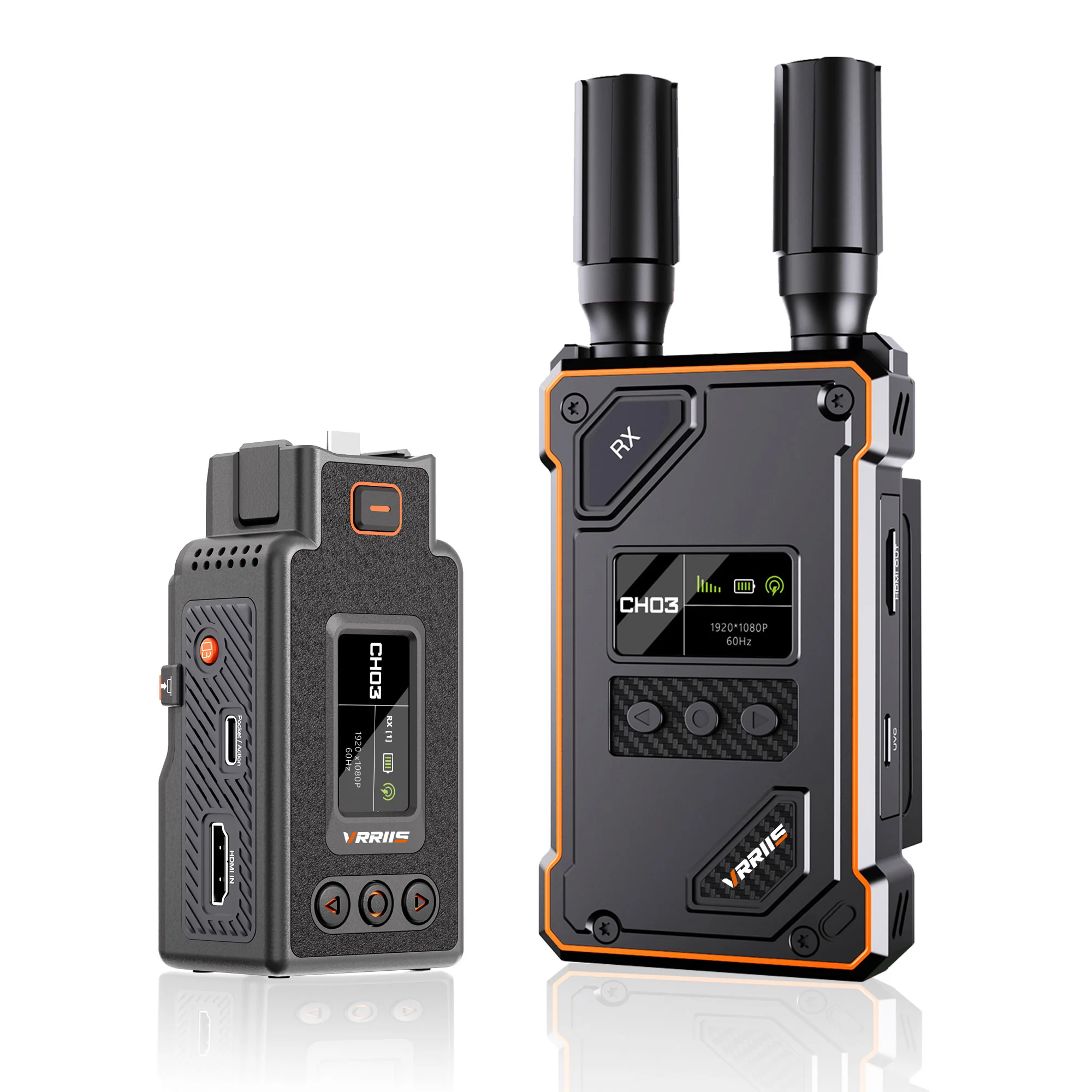 VRRIIS WL087PRO II Wireless Video Transmitter – Compatible with DJI Osmo Pocket/Action & Insta360