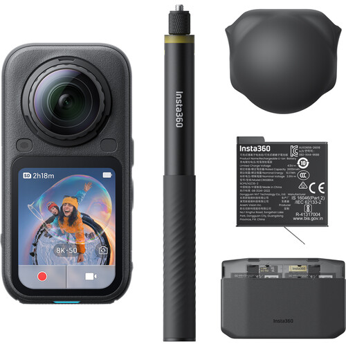 Insta360 X6 360° 8K Camera Essentials Bundle (Midnight Black) Insta360 X6 360° 8K Camera Essentials Bundle (Midnight Black)