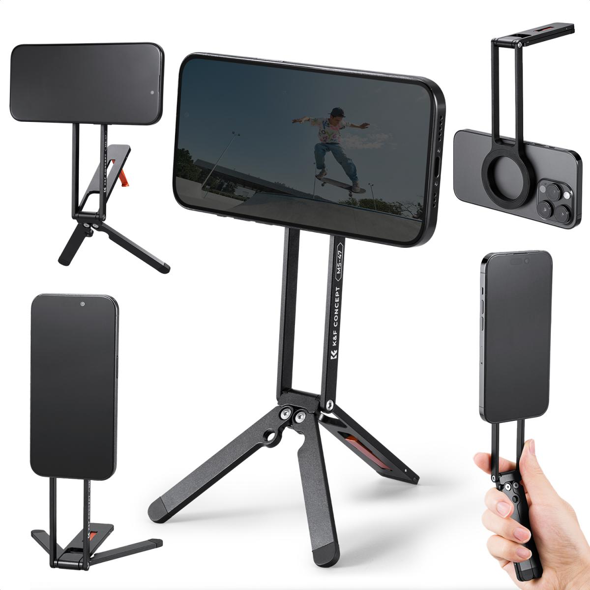 K&F Concept Magnetic Phone Tripod Stand for iPhone (KF31.139)