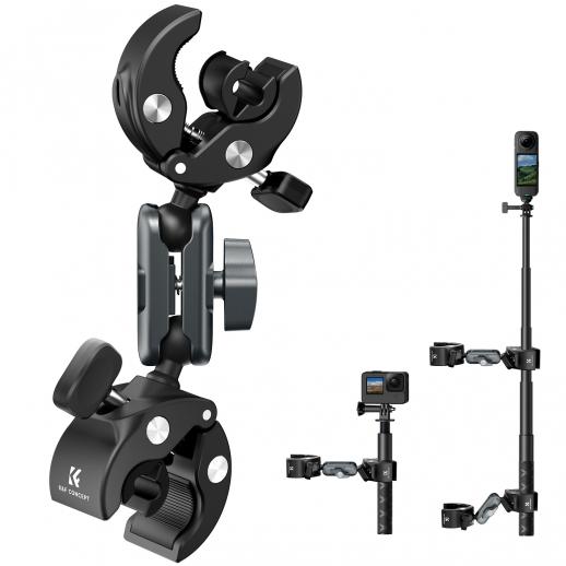 K&F Concept Dual Super Clamp 360° Ball Head Handlebar Mount (KF31.204S2) K&F Concept Dual Super Clamp 360° Ball Head Handlebar Mount (KF31.204S2)