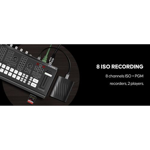OSEE GoStream Duet 8 ISO 8-Channel Live Stream Switcher OSEE GoStream Duet 8 ISO 8-Channel Live Stream Switcher