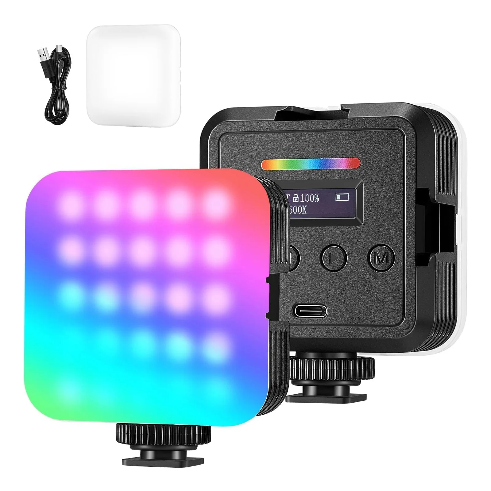 مصباح فيديو NEEWER RGB61 المغناطيسي RGB