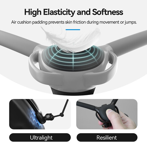 Telesin Neck Holder with Magnetic Phone Holder (Grey) P2-HNB-02-GY Telesin Neck Holder with Magnetic Phone Holder (Grey) P2-HNB-02-GY