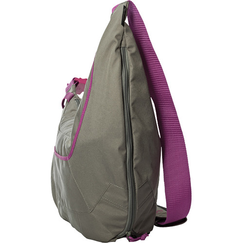 Lowepro Passport Sling II Bag (Gray/Pink)