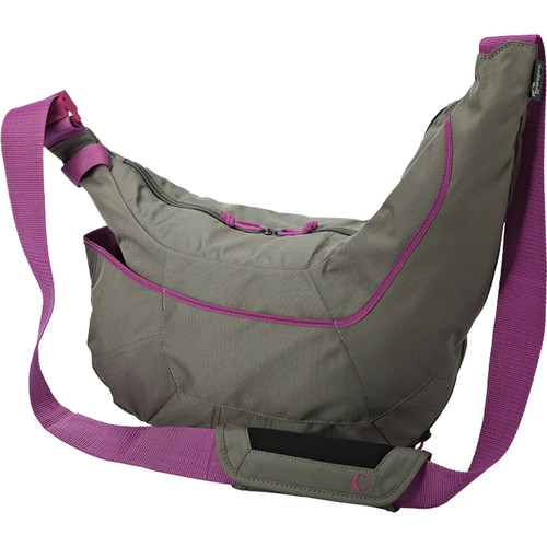 Lowepro Passport Sling II Bag (Gray/Pink)