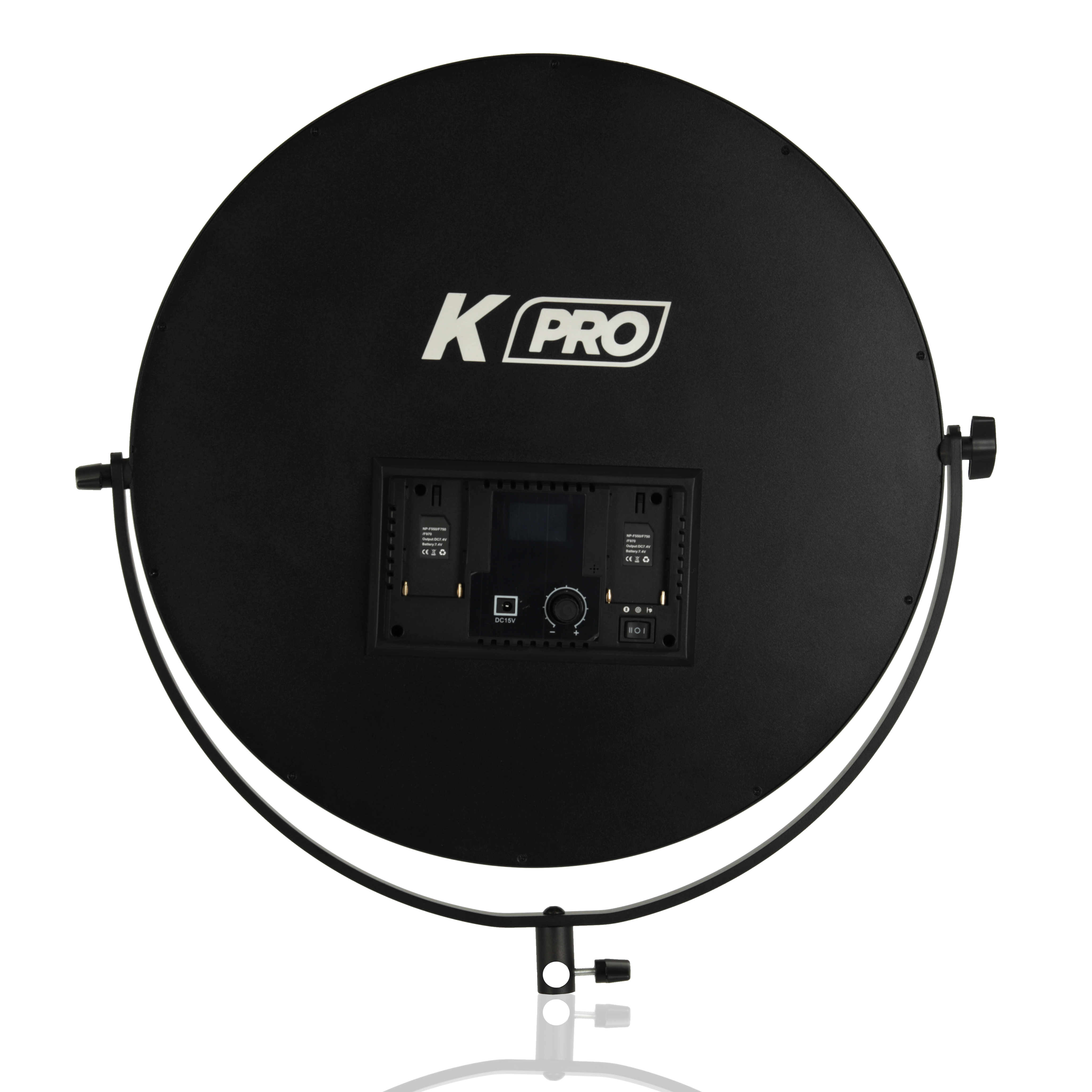 KPro PB-500Bi 80w Professional Mirror Shape Led Ring Light Panel Photographic Lighting Led Video Light for Photography